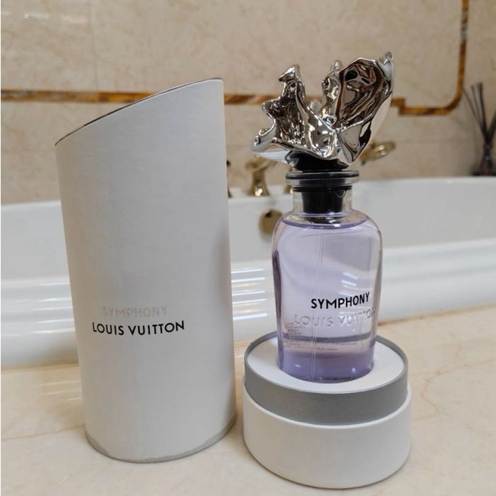 Louis Vuitton Symphony Perfume with Silver Cap